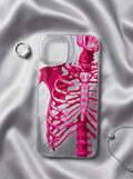 SYNC™ Neon Ribcage Brushed Metal Case — iPhone 11